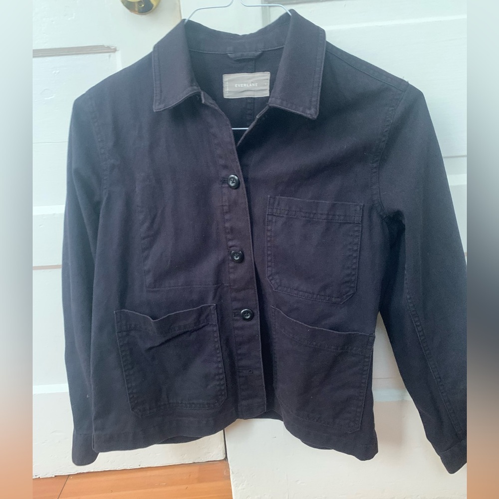 Everlane Chore Coat Navy